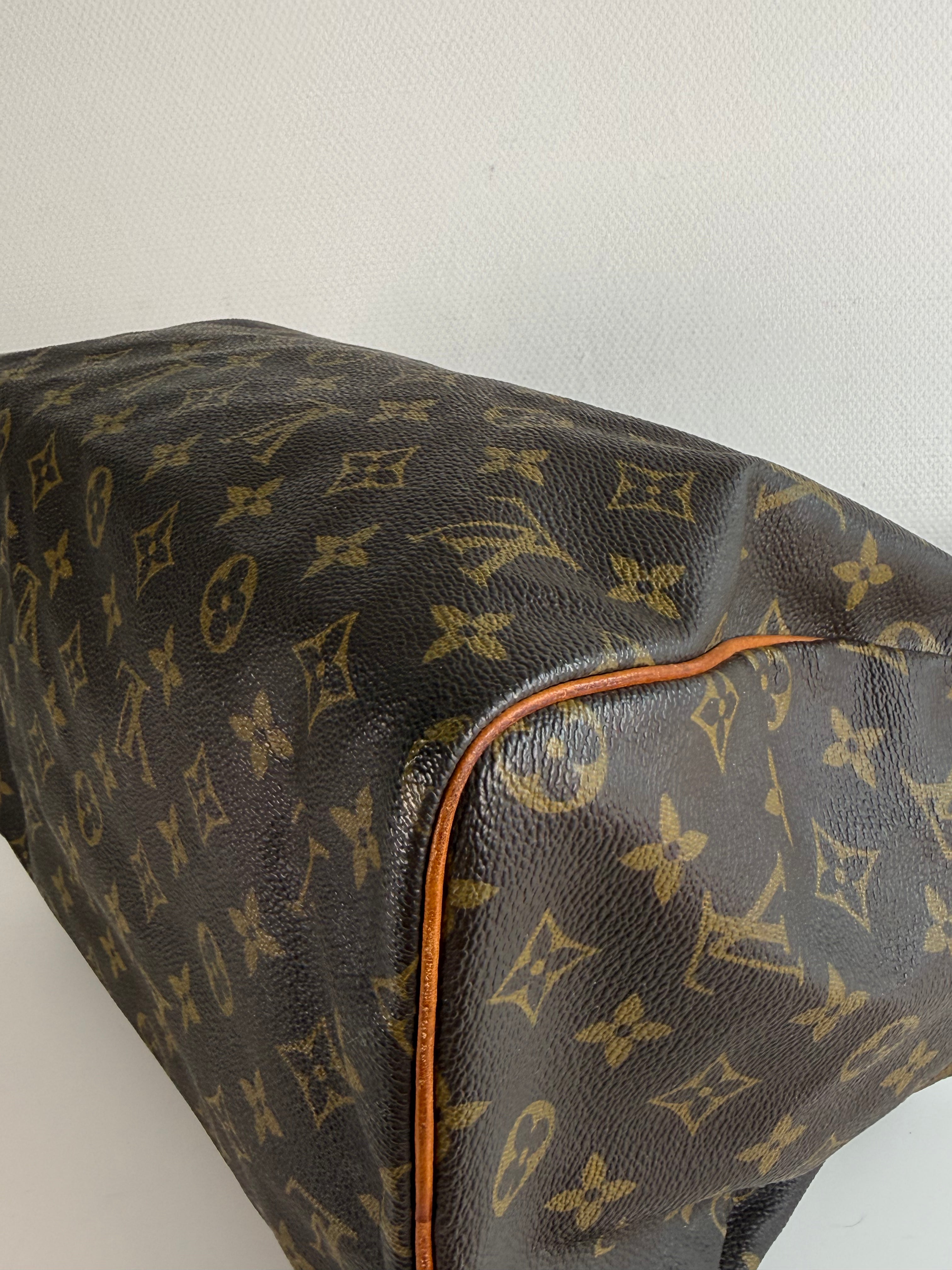 Speedy 30 en toile Monogram marron