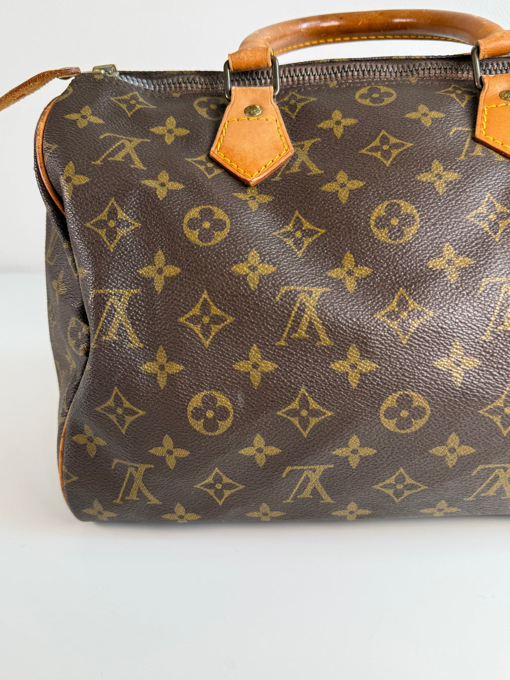Speedy 30 en toile Monogram marron