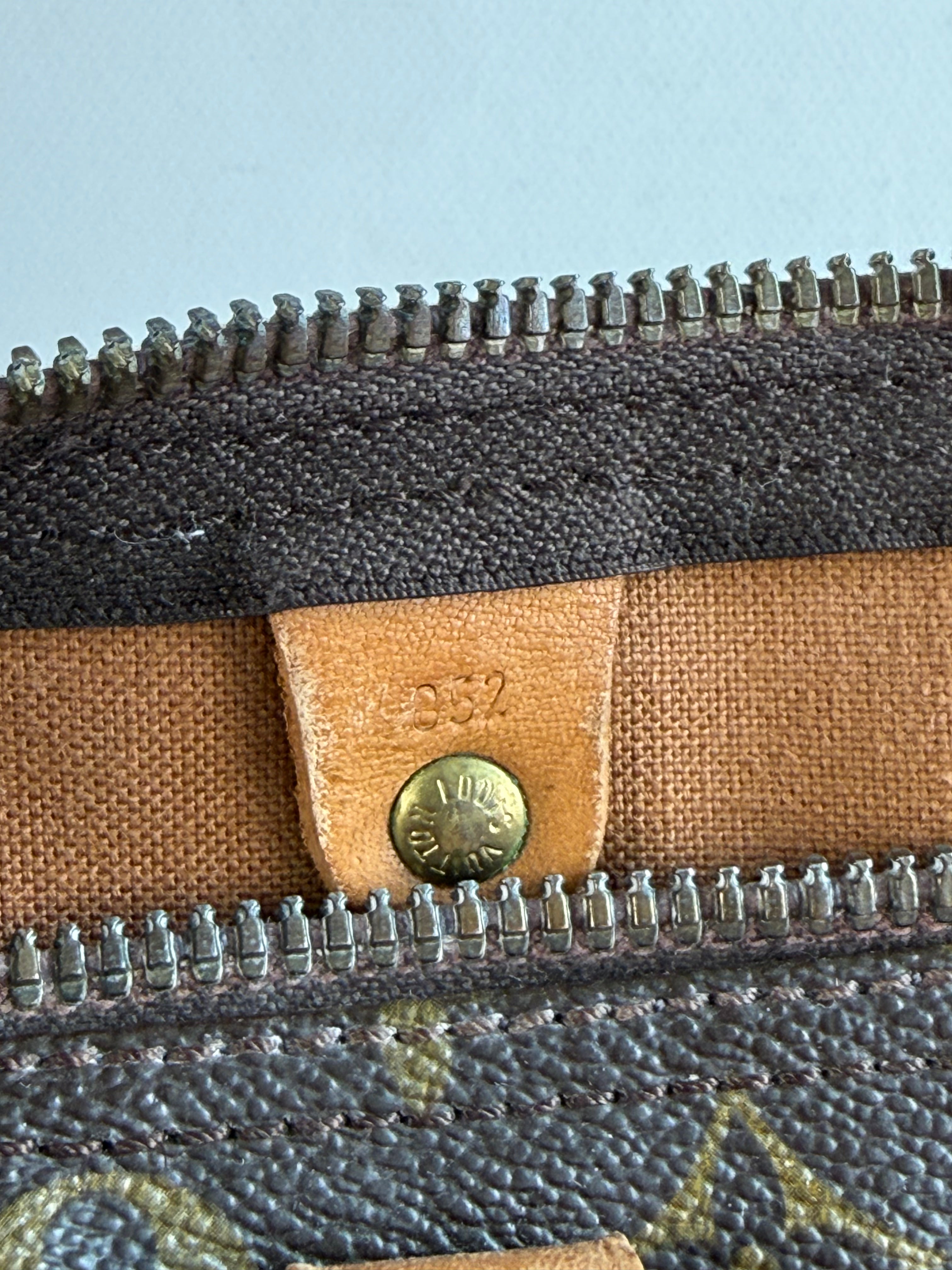 Speedy 30 en toile Monogram marron