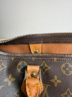 Speedy 30 en toile Monogram marron