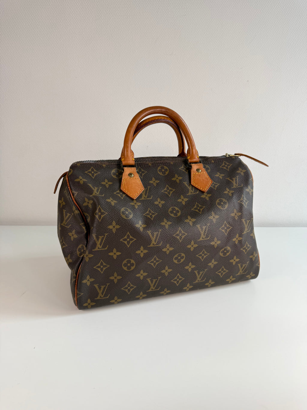 Speedy 30 en toile Monogram marron